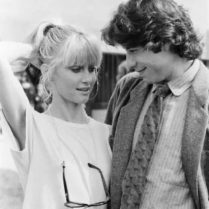 John Travolta and Olivia Newton-John in England, 10th September 1978 Print