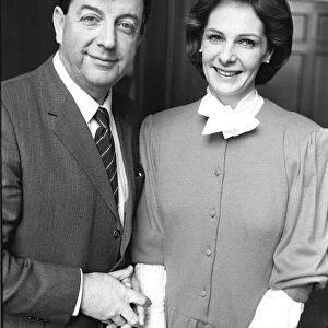 JOHN WAKEHAM AND HIS WIFE ALISON WARD. 18 / 3 / 1987