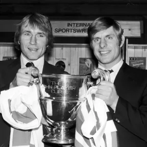 John Watkins and Brian Hall Print 12th April 1978