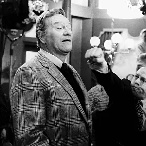 John Wayne and Richard Attenborough star in the film "Brannigan"