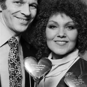 Johnny Dankworth and Cleo Laine Print: Joint Show Business Personality of 1977