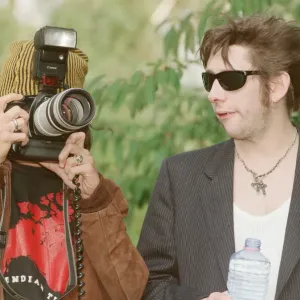 Johnny Depp (left in the hat) and singer Shane MacGowan Johnny Depp (left in the hat) and singer Shane MacGowan