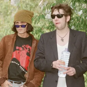 Johnny Depp (left in the hat) and singer Shane MacGowan Johnny Depp (left in the hat) and singer Shane MacGowan