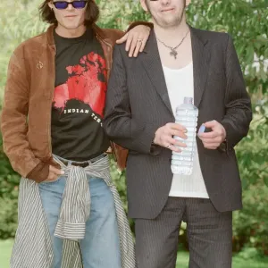 Johnny Depp (left in the hat) and singer Shane MacGowan Johnny Depp (left in the hat) and singer Shane MacGowan