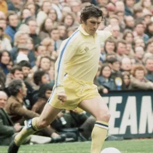 Johnny Giles Leeds 1974 Football Print