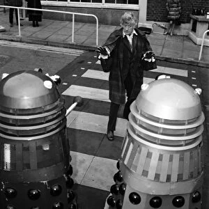 Jon Pertwee returns as Dr. Who when a new series of adventures begins on BBC-1