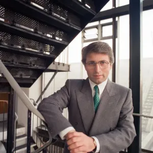 Jonathan Dimbleby Print, November 1990