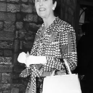 Joyce Grenfell at Dame Sybil Thorndike's Memorial Service Print 1976 Joyce Grenfell at Dame Sybil Thorndike's Memorial Service Print 1976
