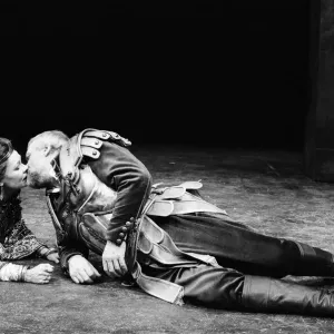Judi Dench and Anthony Hopkins in Antony and Cleopatra, National Theatre, London