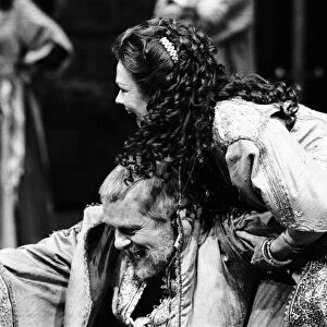 Judi Dench and Anthony Hopkins in Antony and Cleopatra, National Theatre, London