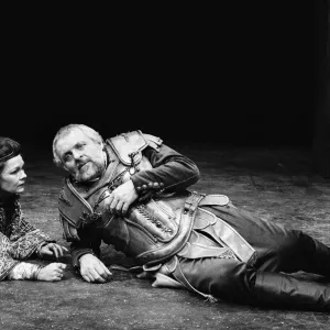 Judi Dench and Anthony Hopkins in Antony and Cleopatra, National Theatre, London