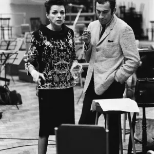 Judy Garland Print - 1964 EMI Studio Recording