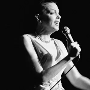 Judy Garland performing for one of the last times at the "Talk of the Town"