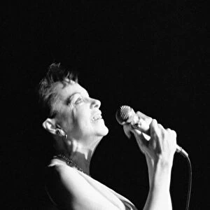 Judy Garland performing for one of the last times at the "Talk of the Town"