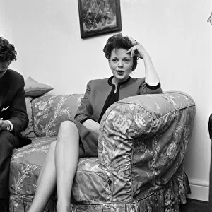 Judy Garland at the Savoy Hotel, London. 30th April 1962