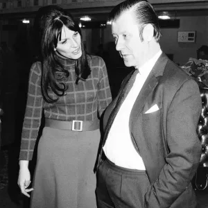 Julia and Eric Morley, British TV host and the founder of the Miss World pageant Julia and Eric Morley, British TV host and the founder of the Miss World pageant
