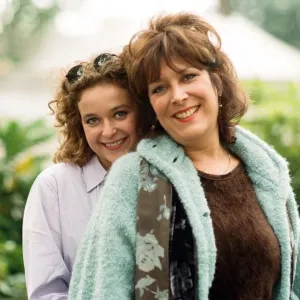Julia Sawalha and Lynda Bellingham 24th October 1996 Print Julia Sawalha and Lynda Bellingham 24th October 1996 Print