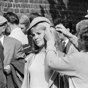 Julie Christie, actor, pictured on the set of the film Darling Julie Christie, actor, pictured on the set of the film Darling