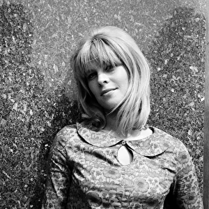 Julie Christie at Birmingham Repertory Theatre. 24th July 1963
