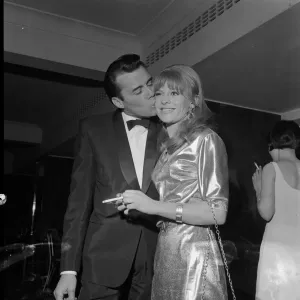 Julie Christie and Dirk Bogarde Print Julie Christie and Dirk Bogarde Print