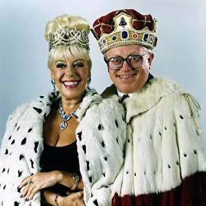 Julie Goodyear Actress with her Co-Star from Coronation Street Ken Moreley