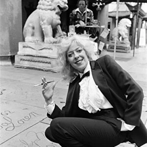 Julie Goodyear in Hollywood, California. 21st November 1982