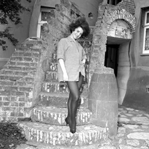 Julie Rogers April 1964 Singer pictured at home Music