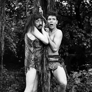 Jungle Boy (Cliff Richard) and Tarzan (Mario Fabrizi). 8th July 1960