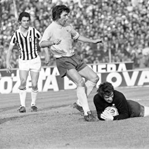 Juventus v Derby County, European Cup semi final 1st leg match at the Stadio Comunale