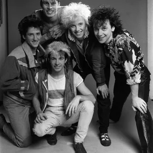 Kajagoogoo in Studio 1983 Print