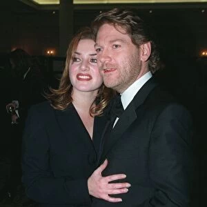 Kate Winslet and Kenneth Branagh at the February 1998 Evening Standard British