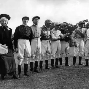 Kate'with former Epsom Derby winner. Left to right: - Michael Beary Kate'with former Epsom Derby winner. Left to right: - Michael Beary