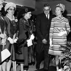 Katharine, Duchess of Kent at Teesside Spastics Centre Print 1967 Katharine, Duchess of Kent at Teesside Spastics Centre Print 1967