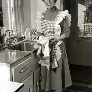 Kathie Kay Singer Print - 1956 Kitchen Scene