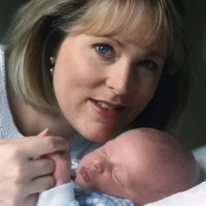 Kathryn Holloway TV Presenter of UK Living with son Sam James Holloway