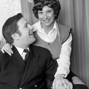 Kathy Houlding with her husband John who is a Chief Petty Officer in the Royal Navy