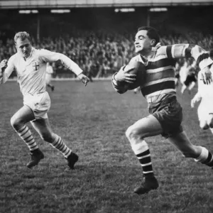 Keith Maddocks in Action Print 1953