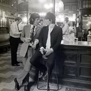Keith Richards and Mick Jagger of The Rolling Stones. Friday 30th June 1967