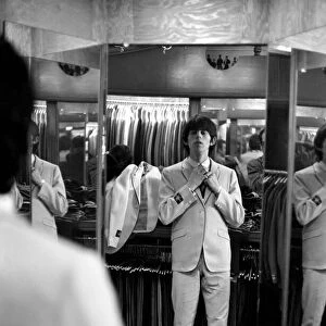 Keith Richards on the morning of 4 June 1964 when The Rolling Stones were taken shopping