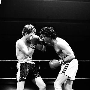 Keith Wallace v Esteban Eguia. Featherweight Boxing. 1st Feb 1984