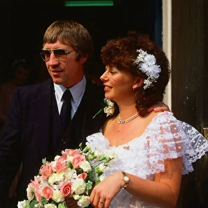 Ken Buchanan boxer 1983 Wedding married to Eileen Buchanan second wife flowers