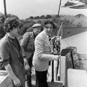 Ken Dodd Print at Clatterbridge Hospital