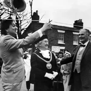 Ken Dodd at Knotty Ash Community Centre Print, 24th February 1968