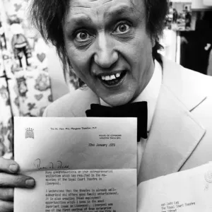 Margaret Thatcher's 1979 Letter to Ken Dodd Print