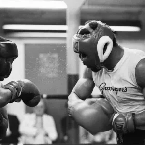 Ken Norton Training Print, 23rd September 1976