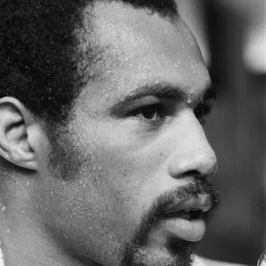Ken Norton Training at Solar Gym Print, 20th September 1976