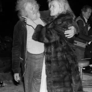 Ken Russell and Ann Margaret on set of Tommy 1974