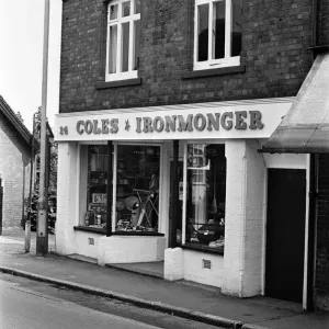 Kenilworth Hardware shop Coles Ironmonger'. 12th August 1969 Kenilworth Hardware shop Coles Ironmonger'. 12th August 1969