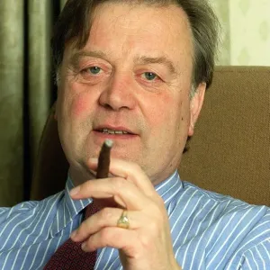 Kenneth Clarke conservative MP December 1998 working in his Parliamentary office Kenneth Clarke conservative MP December 1998 working in his Parliamentary office