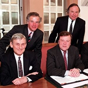 KENNETH CLARKE WITH NEW CABINET MEMBERS INCLUDING MICHAEL JACK - 16 / 04 / 1992